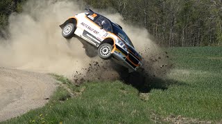 Rally Nyköping 2024 - Crashes & Action