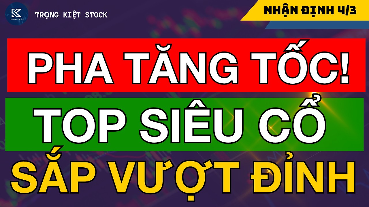 🔴 CHỨNG KHOÁN HÔM NAY | PHA TĂNG TỐC TOP CỔ PHIẾU SẮP VƯỢT ĐỈNH TĂNG X LẦN TRONG NĂM NAY