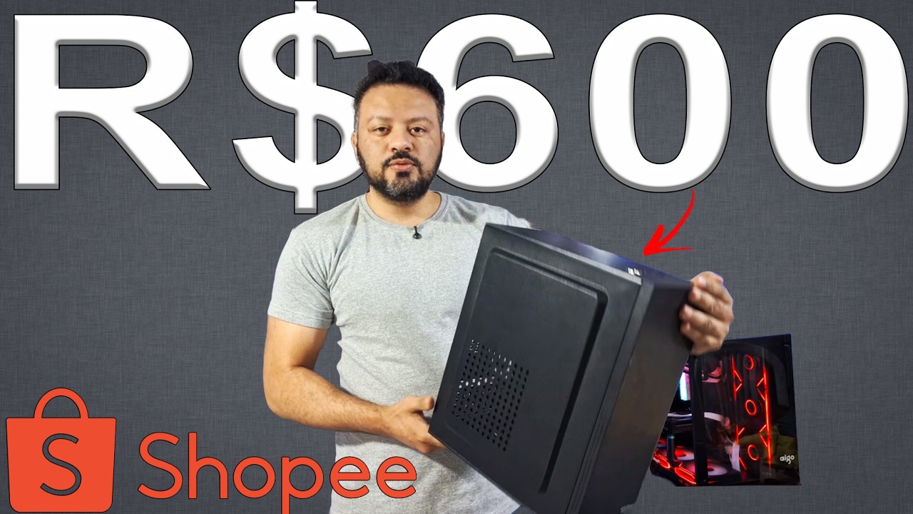 COMPREI O PC DE 600 REAIS DA SHOPEE - i7 3770 + SSD 120GB