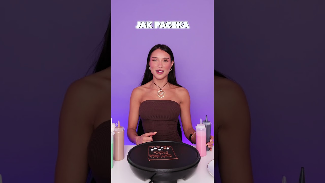 KUPIE CI TO CO NARYSUJESZ CIASTEM NALEŚNIKOWYM 😱🥞 *PANCAKE ART*