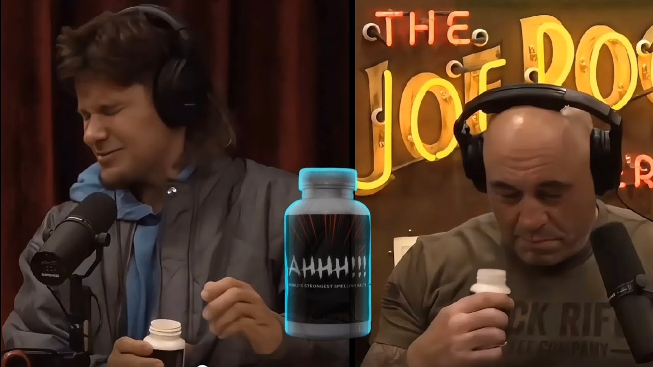 Theo Von Loses It as Joe Rogan Breaks Down the Smelling Salt Powerlifter Story