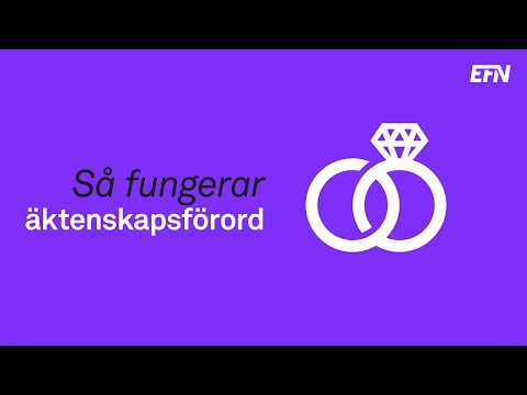 Video: Funktioner Av Fördelningen Av Egendom I Ett Civilt äktenskap