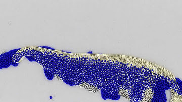 Blender 2.5 cycles fluid particles test