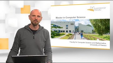 University of Passau • M.Sc. Computer Science • Information video