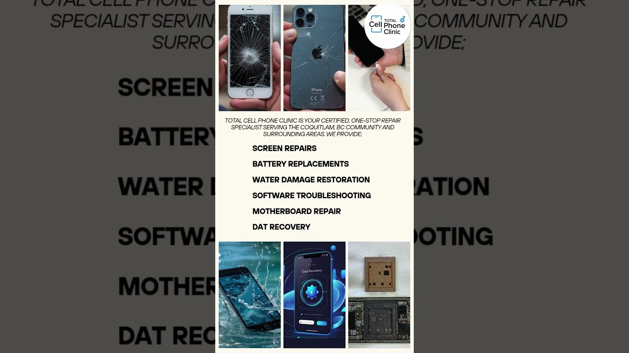 Cell Phone Repair in Coquitlam 