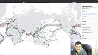 Submarine Cables Map (Optical Fibre Cables)