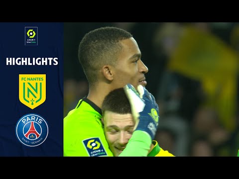 FC NANTES - PARIS SAINT-GERMAIN (3 - 1) - Highlights - (FCN - PSG) / 2021-2022