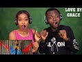 OUR FIRST TIME HEARING Love By Grace - Gabriel Henrique | Cover Lara Fabian | REACTION!!!