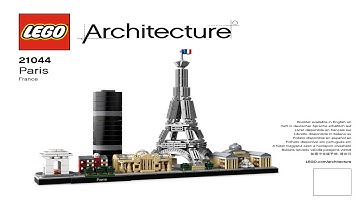 LEGO Instructions - Architecture - 21044 - Paris - Skylines