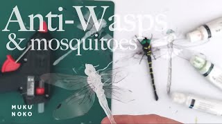 Natural Insect Repellent | making a Dragonfly dummy | DIY