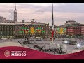 #19DeSeptiembre | Izamiento de Bandera desde el Zócalo de la Ciudad de México