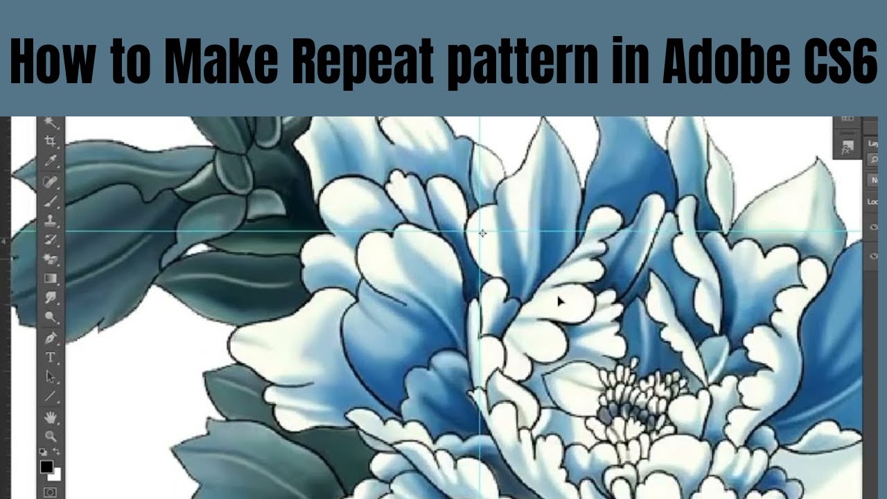 How to Make Repeat pattern in Adobe CS6 - YouTube
