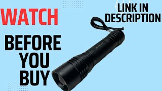 Honest Review of GearLight S2000 LED Flashlight High Lumens