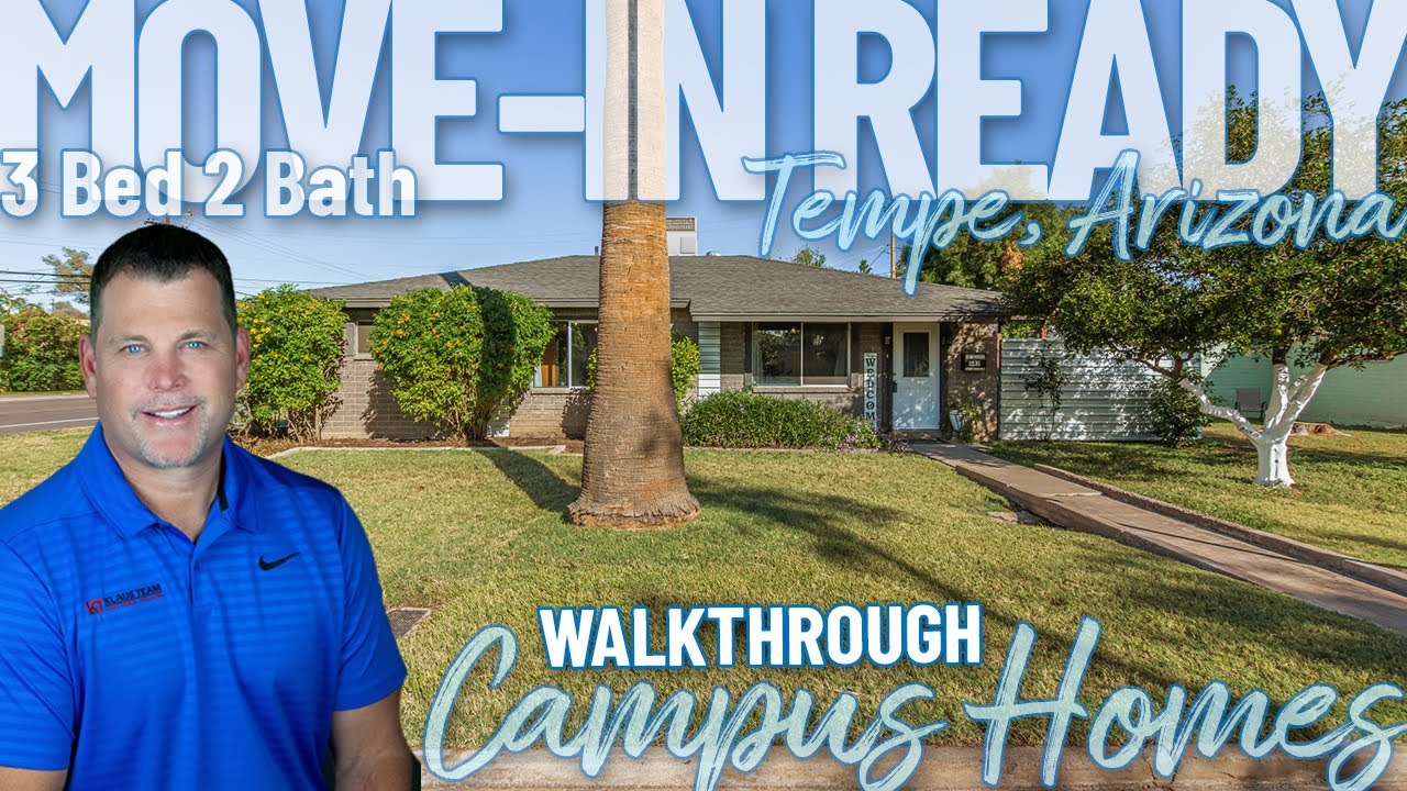 Экскурсия по дому в Темпе | Стильные улучшения, выгодное расположение и всего в нескольких минута...