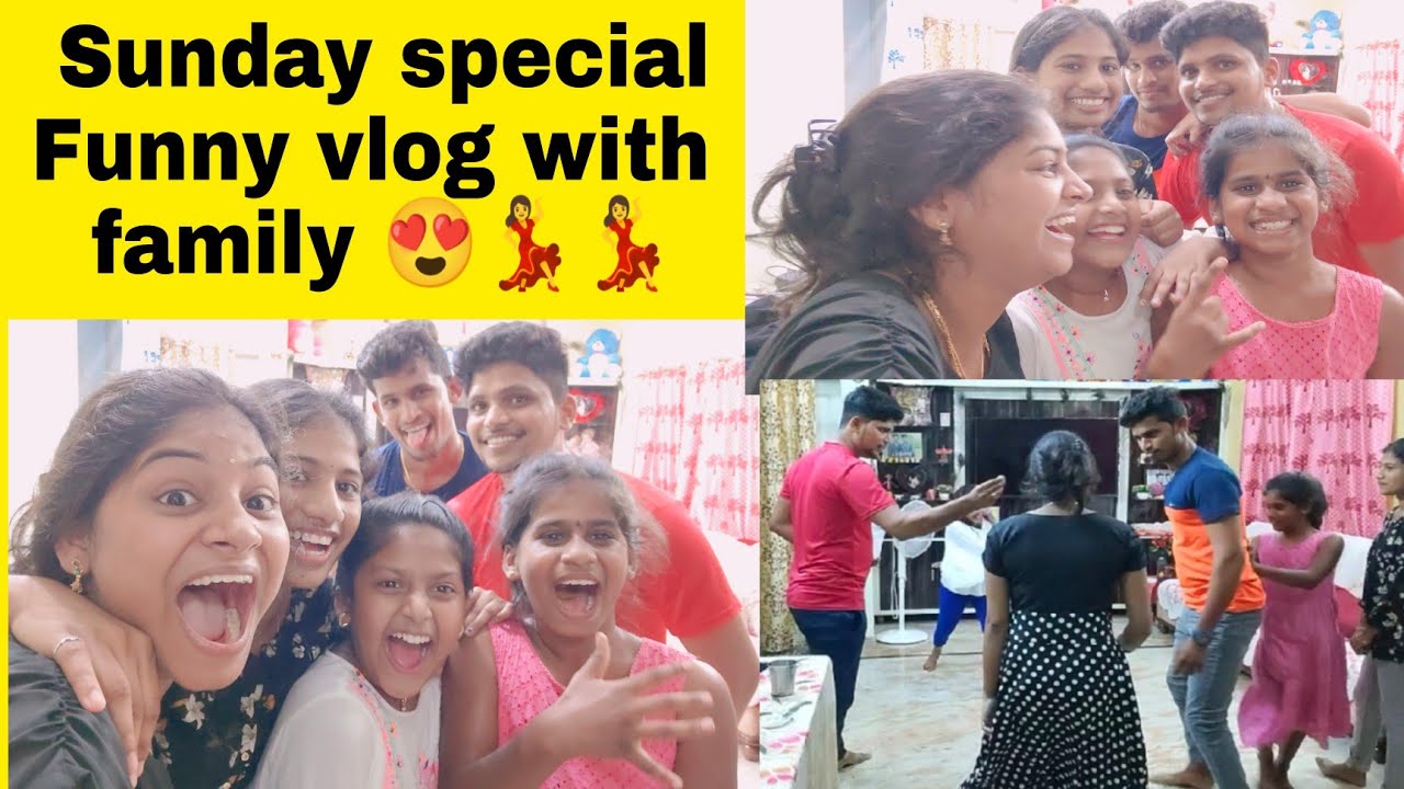 sunday రోజు ఇంట్లో ఉండి ఎలా family తో enjoy చేసామో చూడండి 😂😍