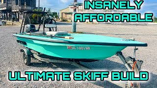 This HOMEMADE Micro Skiff is EXTREMELY Affordable!!