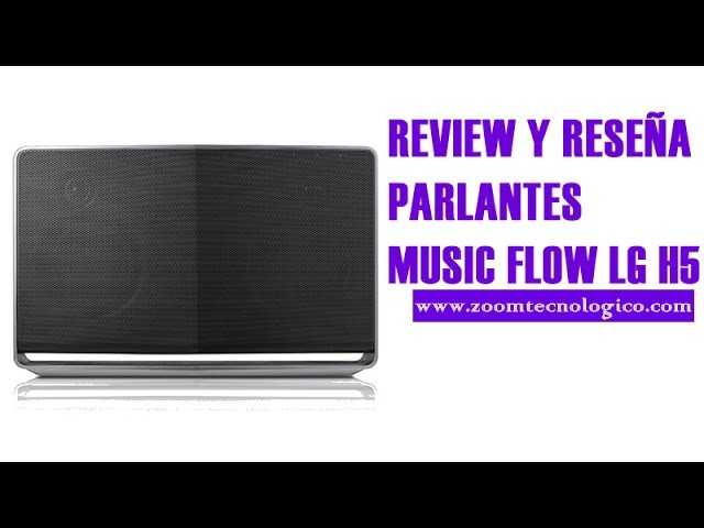  LG Electrónica Music Flow H5 Altavoz inalámbrico (modelo 2015)  : Electrónica