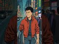 Akira Style Man with Robotic Arm #akira #anime #cartoon #roboticarm #cyberpunk
