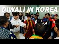 Korean guy goes to the Diwali festival!