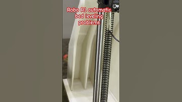 Robo R1 leveling problems #3dprinterupgrade #3d #3dprinter #bedleveling