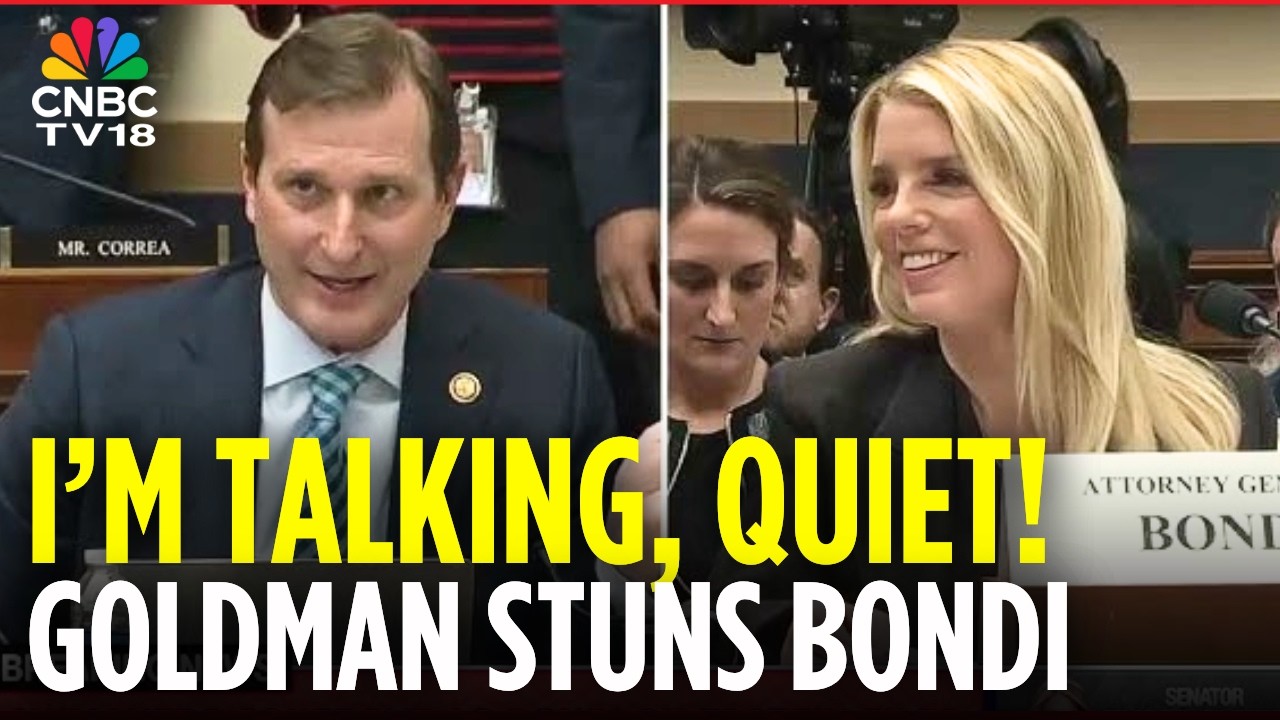 ‘Don’t Yell At Me!’ Hearing Goes Off the Rails As Rep. Goldman Demands Pam Bondi Be ‘QUIET!’ | N18G