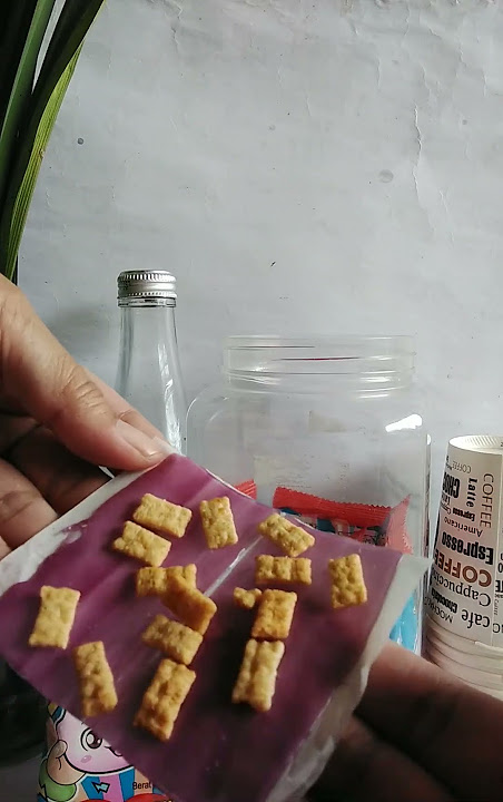 Cara makan permen pangsit (order klik link dideskripsi)