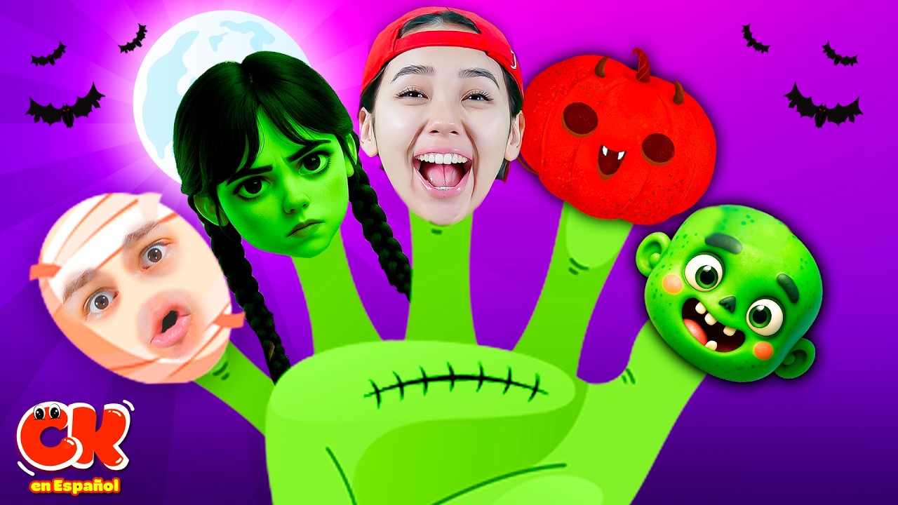 Canción de dedos de Halloween | Halloween divertido | Canciones infantiles | Chiki Chaka Español