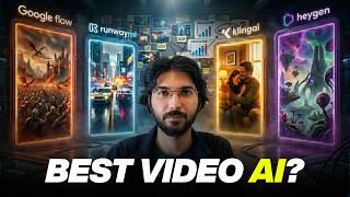 RATING the Best Video Generation AI in 2026 (Google Flow, RunwayML, KlingAI & HeyGen)