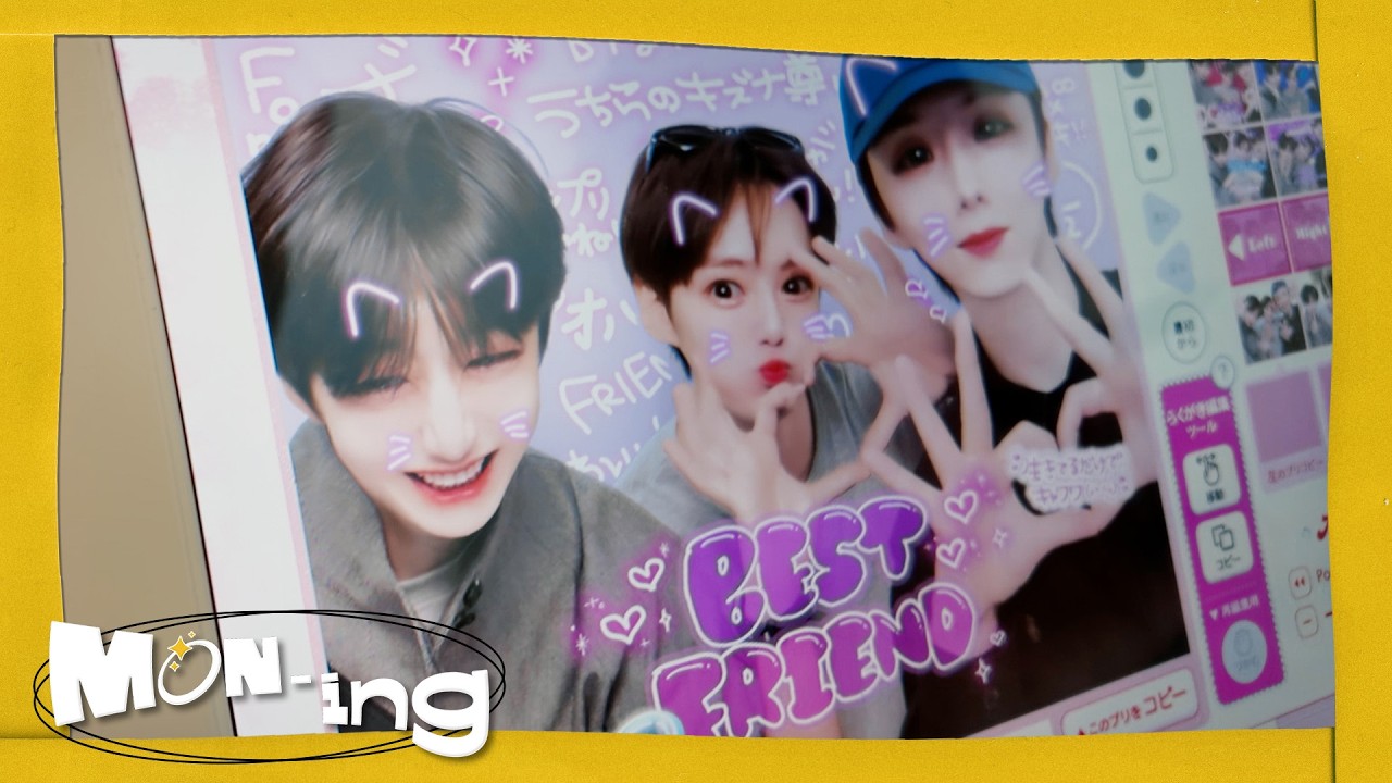 [MON-ing] 짭구삼 도파민 충전 중💗 | V-log | 몬잉