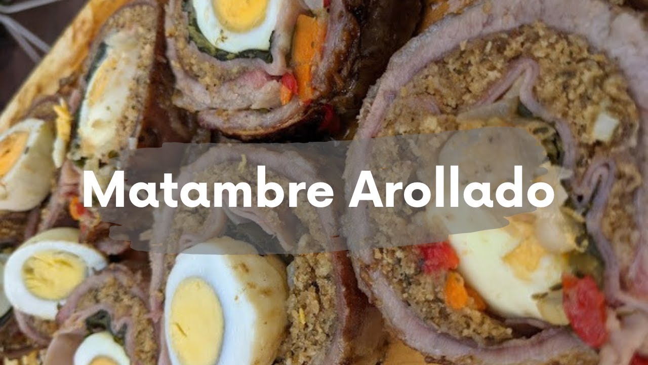 Matambre arrollado a la parrilla