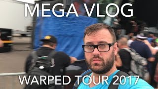 Mega Vlog Shooting cyc wall videos and Behind The Scene at Warped Tour 2017!