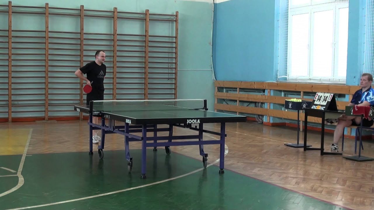 Tenis Stołowy - III liga ATS Stargard (Pawłasek M.) - LECH Czaplinek (Romanowicz W.). 5.01.2013r.