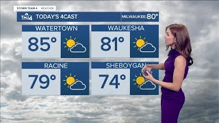 Pleasant Thursday, chance for evening shower