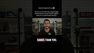 Abdul El-Sayed has bigger hands than Trump #abdulelsayed #trump #hands #fdt #fafo #maga #liberal