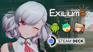 Girl's Frontline 2: Exilium (GFL 2) on Steam Deck | SteamOS | Waydroid | ~30 FPS | Linux Gaming