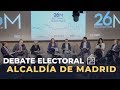 Debate electoral: Carmena, Villacís, Pepu Hernández, Ortega Smith, Almeida y Sánchez Mato