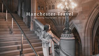 A day in Manchester city centerdelicious ramenHogwarts LibraryRecent coffee beansVlog of UK