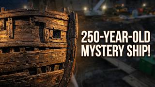 Buried Beneath Ground Zero… A 250-Year-Old Ship Emerges From the Past
