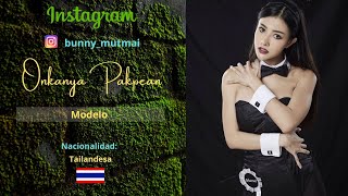 Onkanya Pakpean (Mutmai), beautiful Thailand model, fashion and with good music on Instagram.