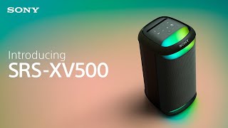 Introducing the Sony SRSXV500 XSeries Wireless Party Speaker