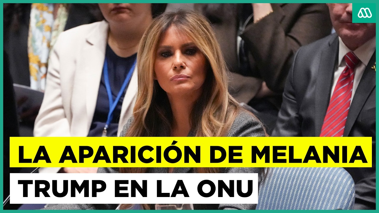 Así fue la inédita aparición de Melania Trump en la ONU
