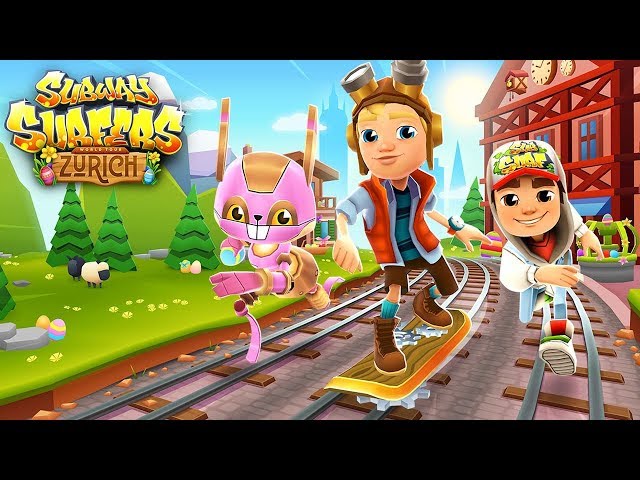 Subway Surfers Zurich 2020  Caçada Sazonal até 90 Itens