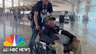 102-year-old World War II veteran returns to Normandy