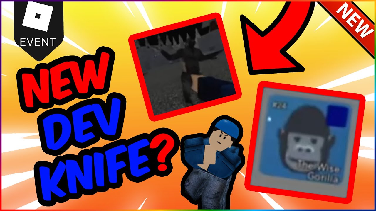 *NEW* WISE GORILLA DEV KNIFE ?!?! (ROBLOX ARSENAL)