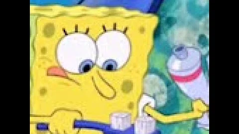 Spongebob Brushing his EYES Meme! Made by Matson