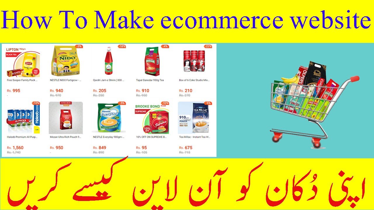 How to Create an eCommerce Website with WordPress FREE – ONLINE STORE ...