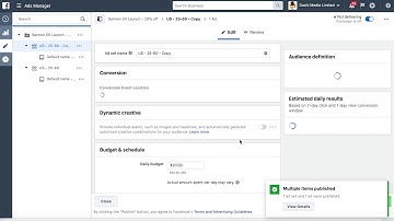 Split testing facebook ads  -  Duplicating ad sets & ads
