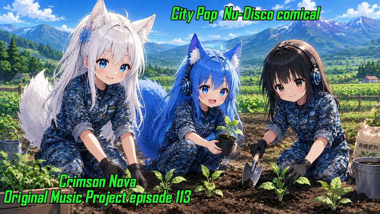 City Pop Nu-Disco comical episode113 Crimson NovaOriginal Music