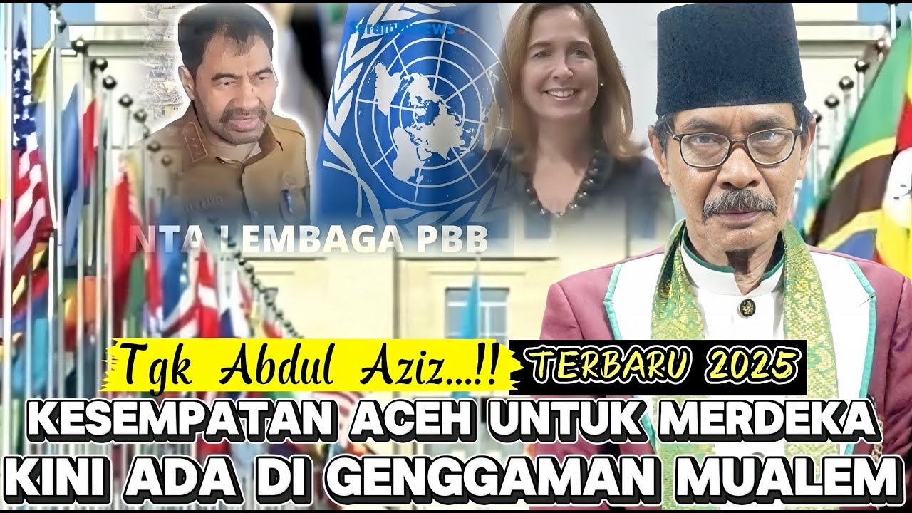 Tgk Abdul Aziz Terbaru Bencana Banjir Aceh Adalah Kesempatan Untuk Merdeka Ada Di Genggaman Mualem