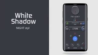 Theme WhiteShadow Night for Total Launcher screenshot 5
